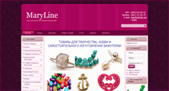 Desktop Screenshot of maryline.com.ua
